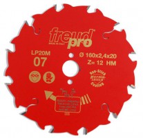 Freud FR06C001H Pro TCT Circular Saw Blade 160mm X 20mm X 14T £27.99